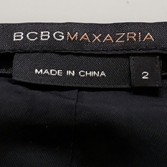 BCBG MAXAZRIA Size 2 Lace Chiffon A-Line Ski - Picture 2 of 4